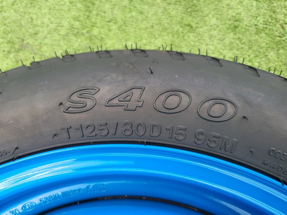 Резервна гума патерица 15 цола ,4х100 , 54,1 Кия, Kia,Hyundai,Хюндай