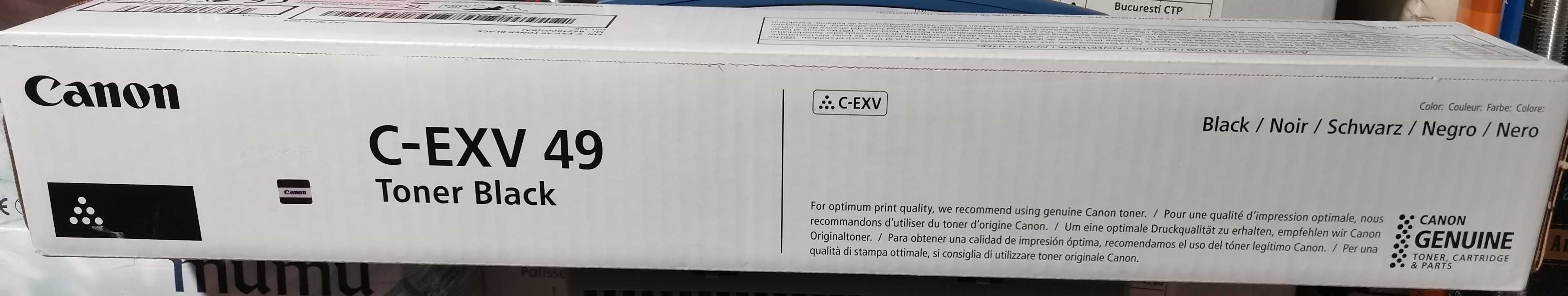 Toner	C-EXV 49
Cod   CF8526B002AA