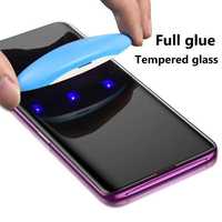 Samsung Galaxy S20 + Plus Ultra / 3D UV Стъклен протектор ТЕЧНО ЛЕПИЛО