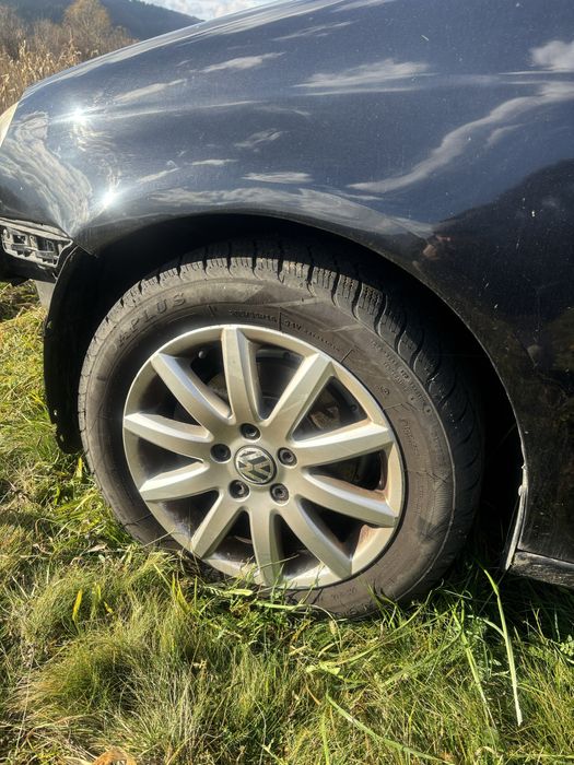 Set 4 Buc Jante 5x112 cu Anvelope Iarna 205/55/16 Dot 2023