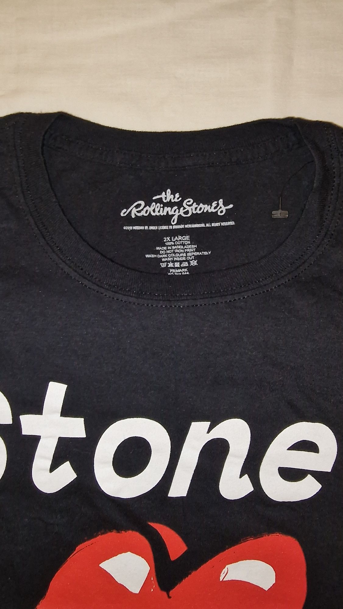 Original!Nou! The Rolling Stones 2018 Dublin, tricou mar XL XXL