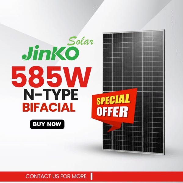 Фотоволтаичен панел JINKO SOLAR 550 Wp Tiger Pro MONO-FACIAL P-Type