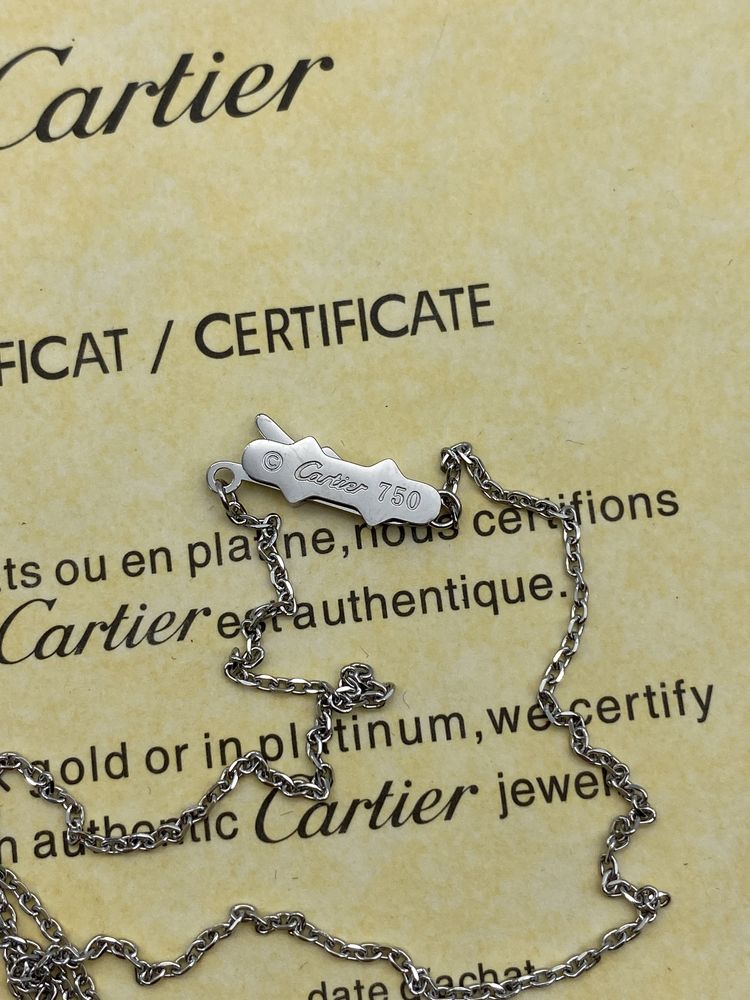 Colier Cartier Love White Gold 750 Diamond
