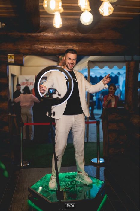 Vand platforma videobooth 360