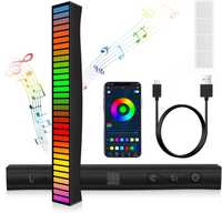 Музикочувствителна LED лента, RGB LED мига към музика - ZIN DECOR