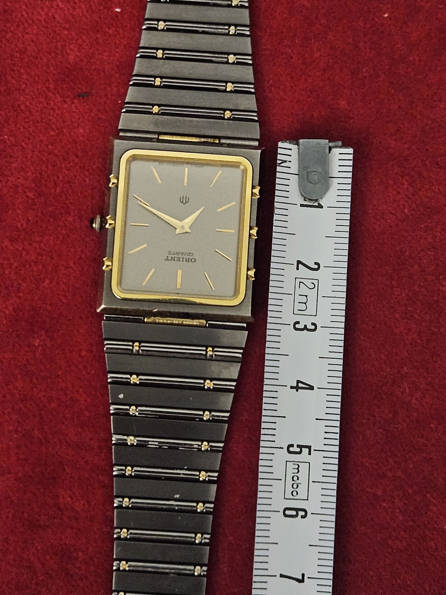 ORIENT Тank Japan. ръчен часовник от 80-те години.
