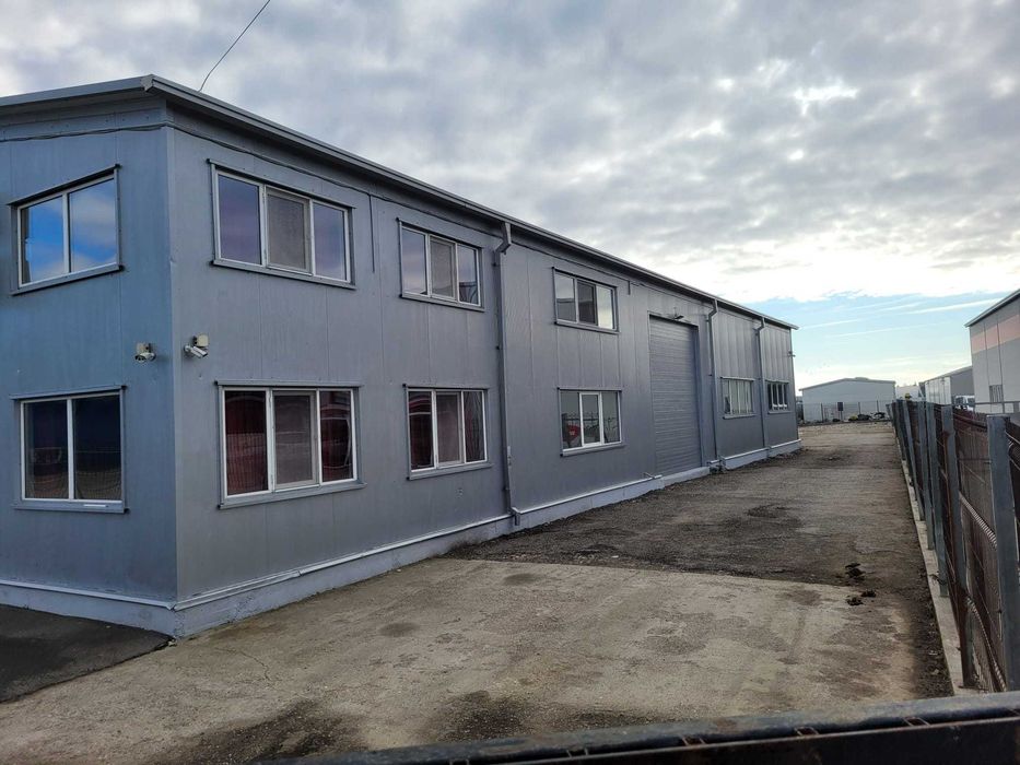 De închiriat–Teren și Hală industrială P+E în zonă industrială