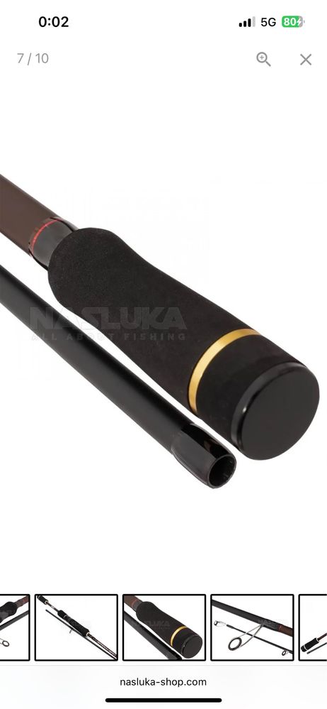 Filstar въдица Sparky Spin 80MH 2.44м 8-32г