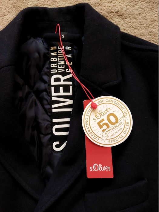 Пальто мужское S.Oliver (Германия),осеннее,оригинал,новое,р-р 46