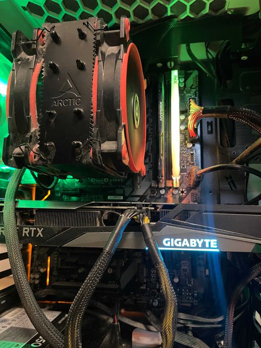 PC Gaming i7 8700, RTX 3060 12GB, 16GB RAM + Monitor Asus 24inch 75Hz