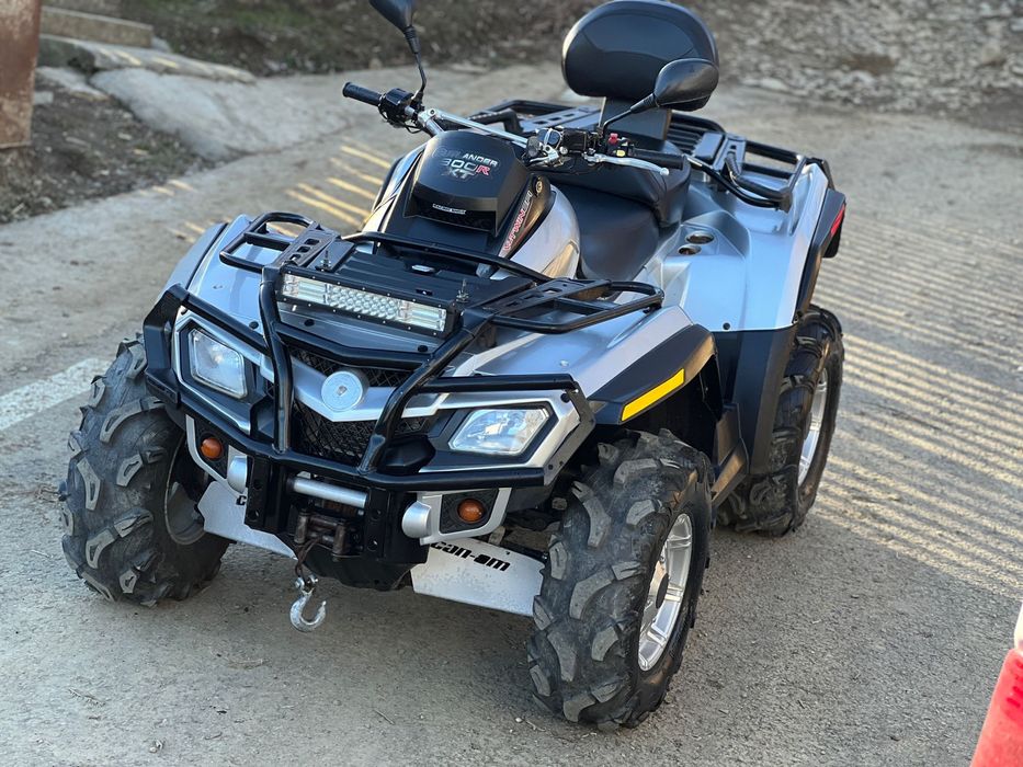 Can Am Outlander Max limited 800R, 2011, Servo, Nr. Negru, 7000km