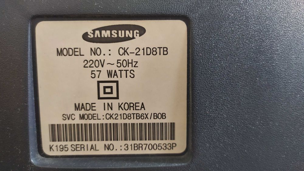 Работещ оригинален Корейски телевизор "Самсунг" с дистанционно.