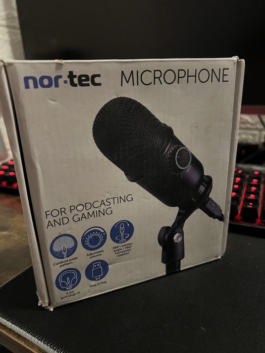 Microfon plug and play Nor-tec nou