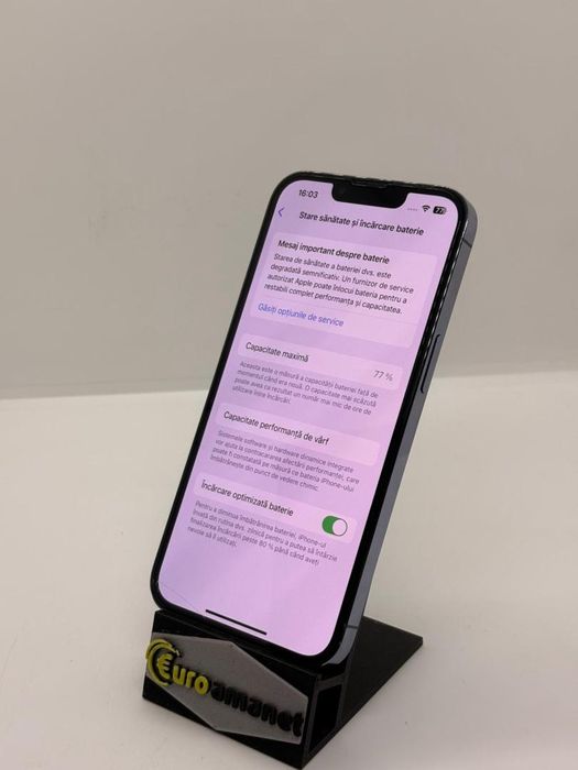 Telefon mobil Apple iPhone 13 Pro, 256GB, 5G, 77% Baterie -A-