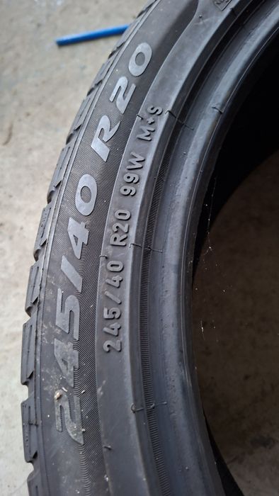 1buc 245 40 R20 Pirelli iarna M+S cauciuc anvelopa ms 20