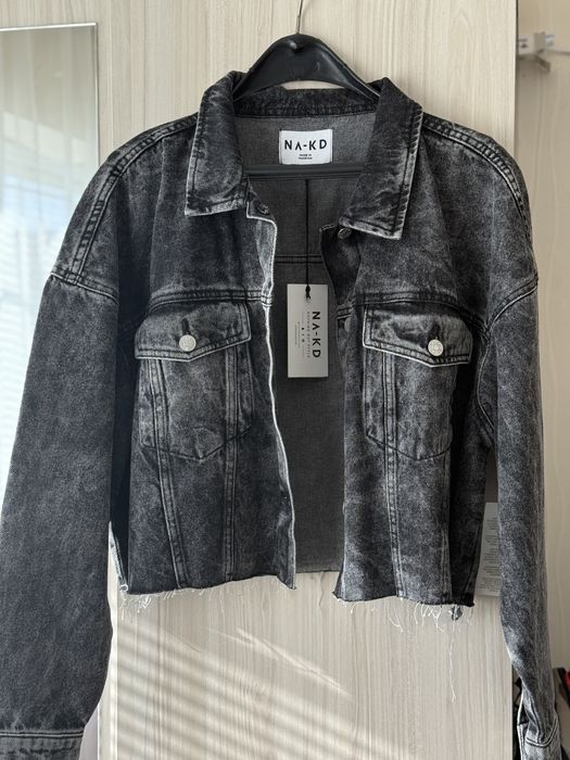 Дамско дънково яке