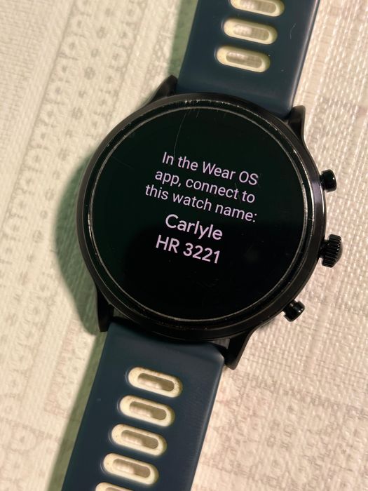 Ceas smartwatch Fossil Carlyle HR 3221