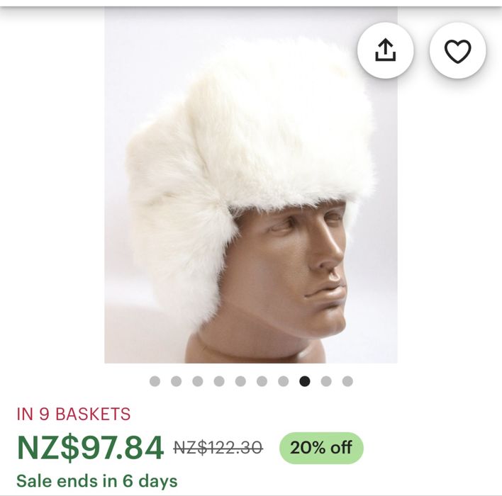 Кожена шапка руска