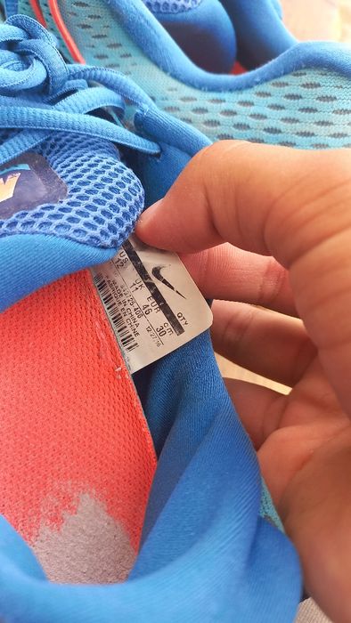 Nike Lunarlon мъжки/унисекс номер 45, употребявани, в синьо