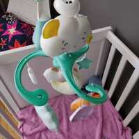 CLEMENTONI BABY Музикална въртележка карусел с лампа за креватче