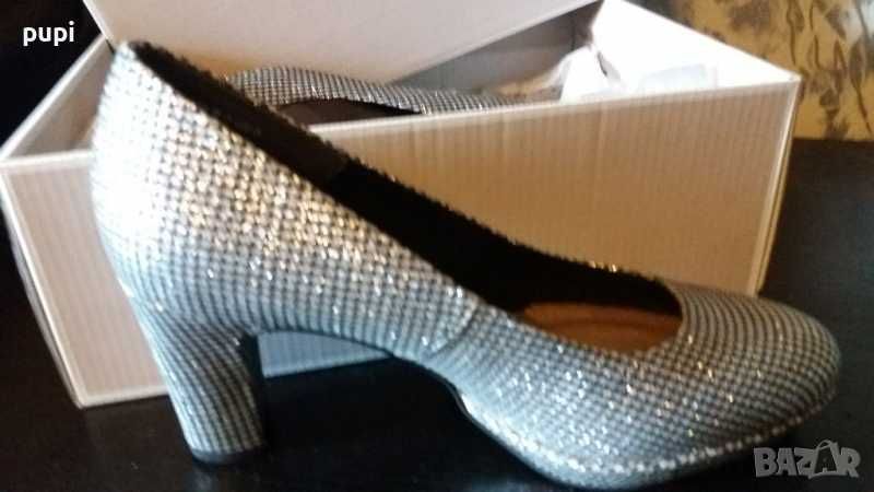 Лачени на платформа- 39н БIANCO-36н Tamaris 38н