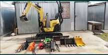 Închiriez mini excavator ,picon,demolări,drenaje ,fose,utilitati