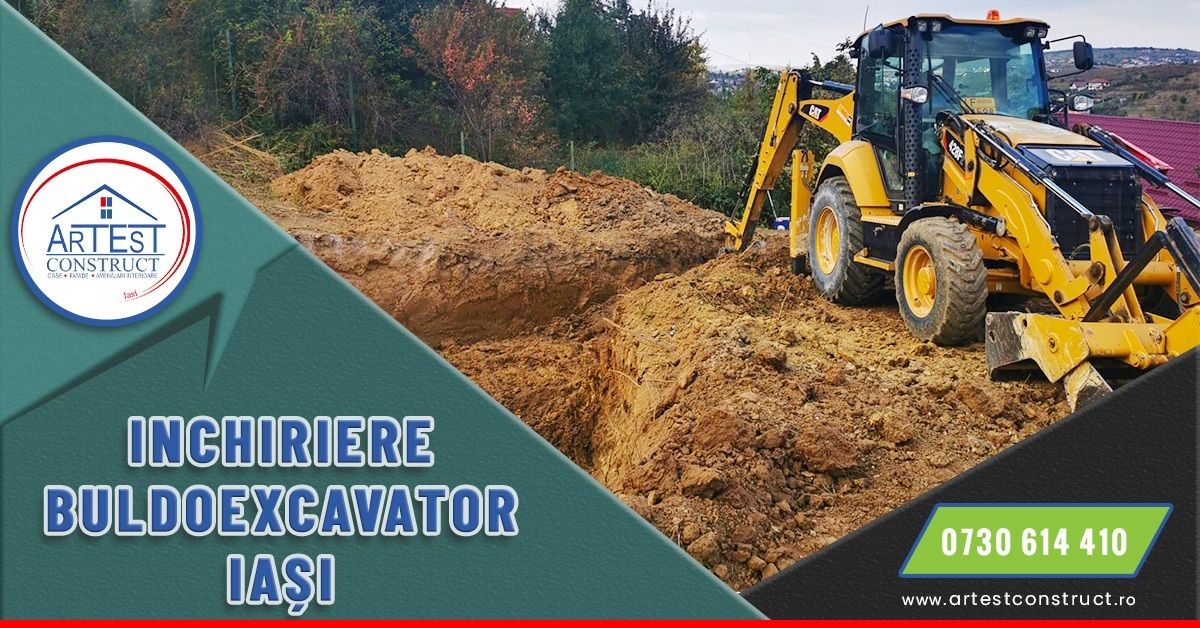 Inchirez Buldoexcavator, excavator, buldo, miniexcavator