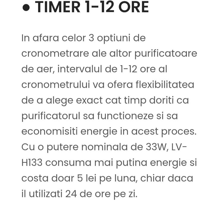 Purificator de aer Levoit-H133-RBK