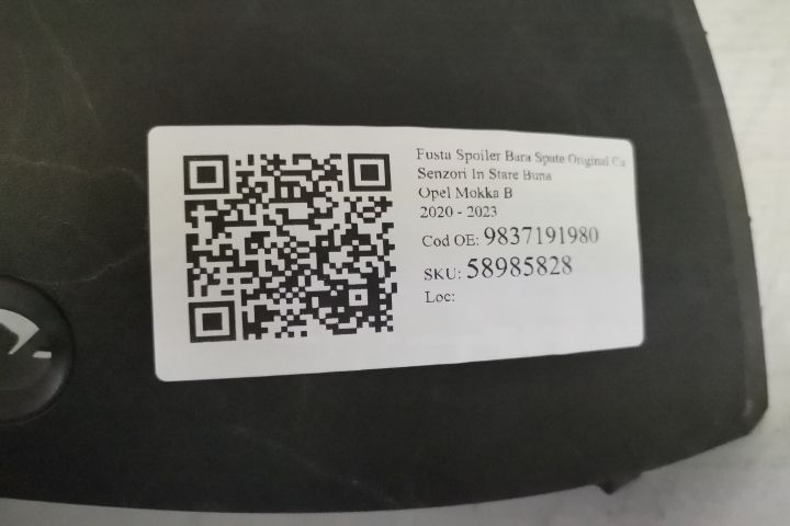 Fusta Spoiler Bara Spate Original Cu Senzori In Stare Buna Opel  Mokka