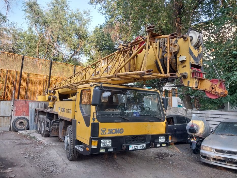 Аренда Автокран китайский XCMG 25 K5 Услуга Автокран китайский кран