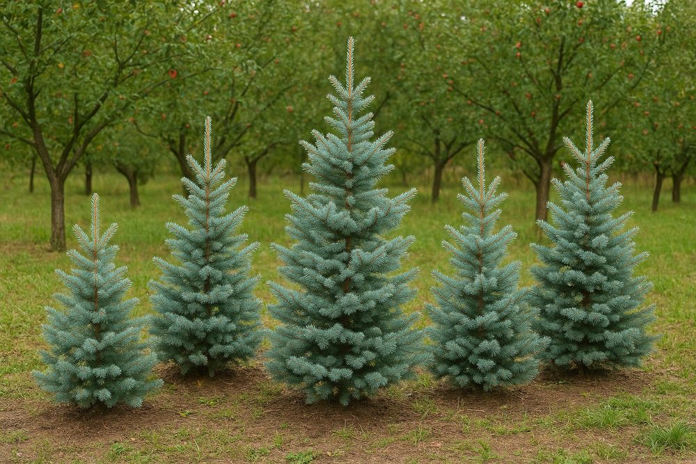 Голубая Ель есть разные виды