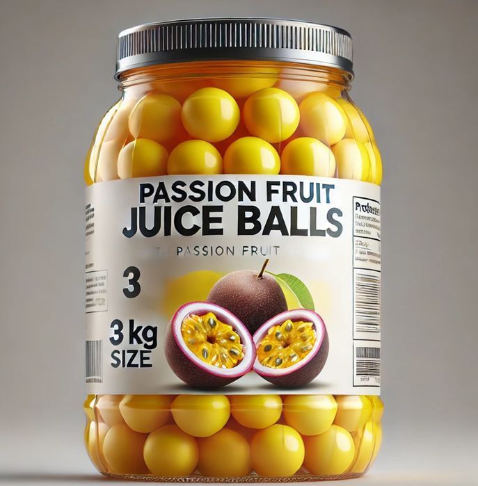 Джуз боллы маракуйя 3 кг, Тапиока, джемы, Джуз боллы