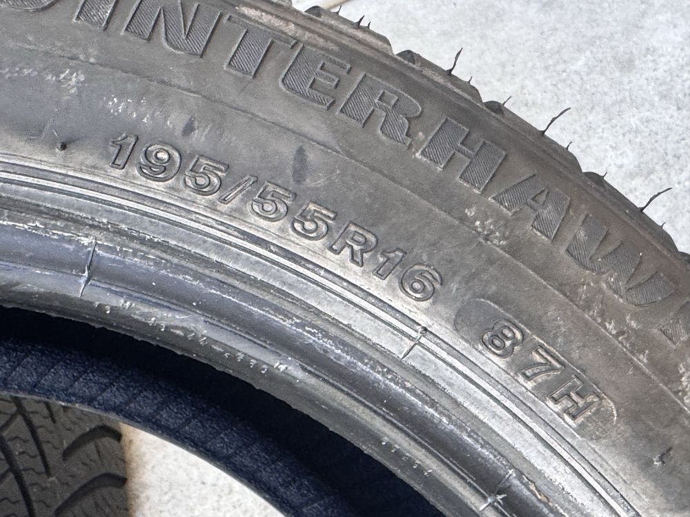 195/55/R16 Firestone Wintrnawk3 4бр зимни dot0418 нови
