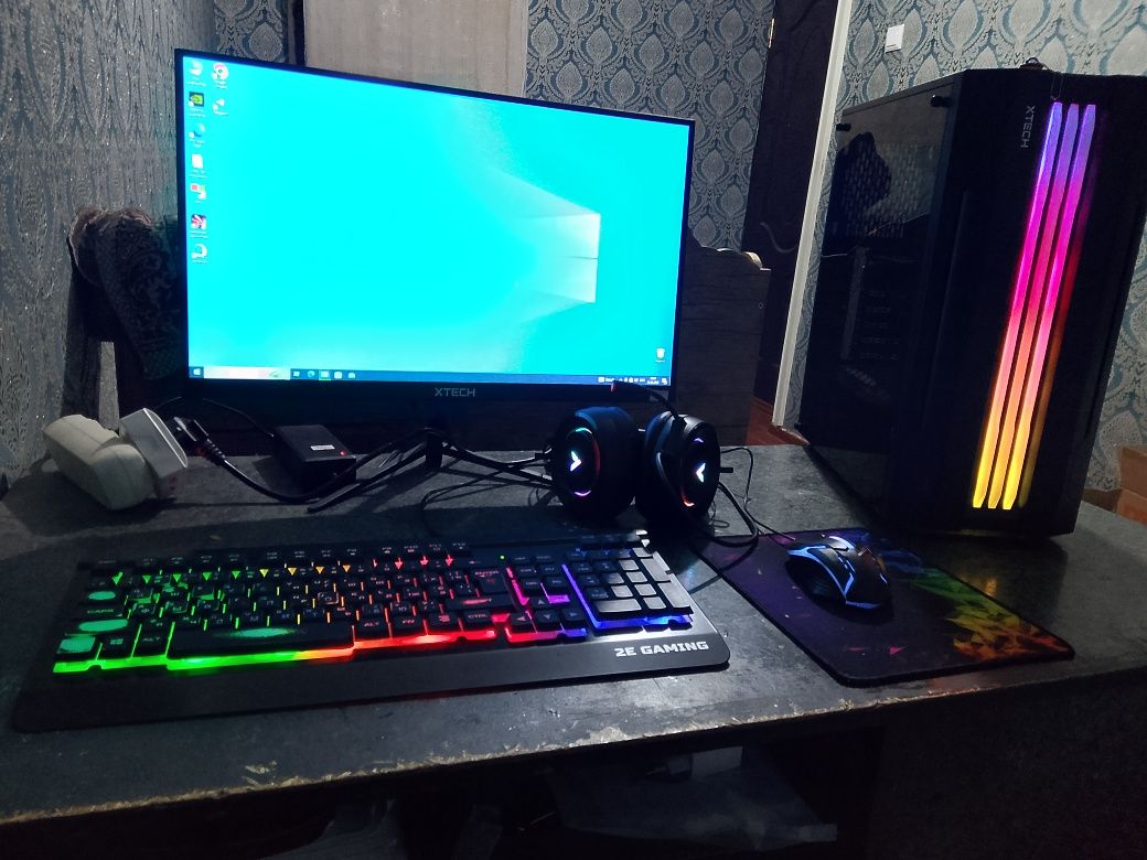 Kuchli Gaming RGB  Kompyuter – i3 9100 | GTX 1060 | 8GB RAM |