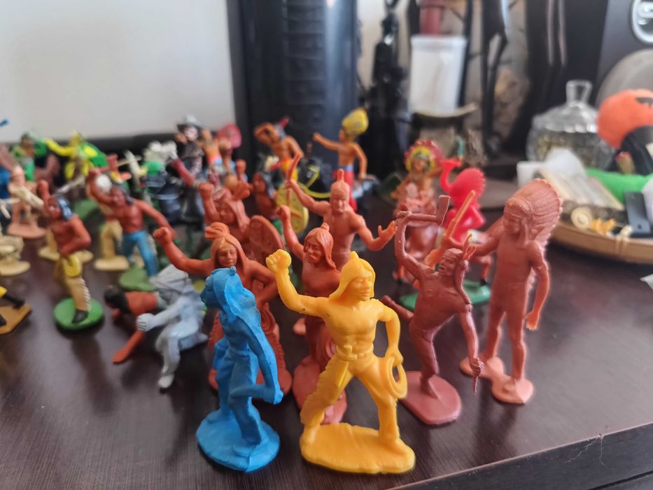 indieni si cowboy figurine jucarii