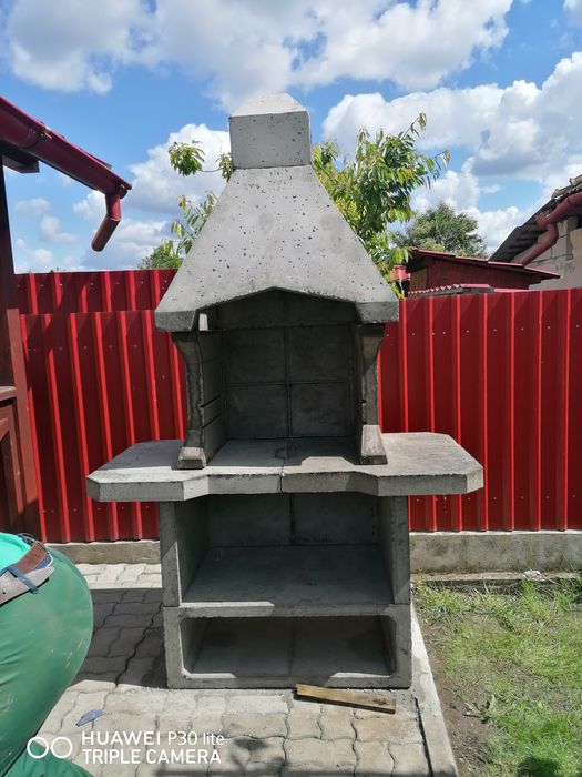 Grătare din beton armat. Grătar de gradina. Grill