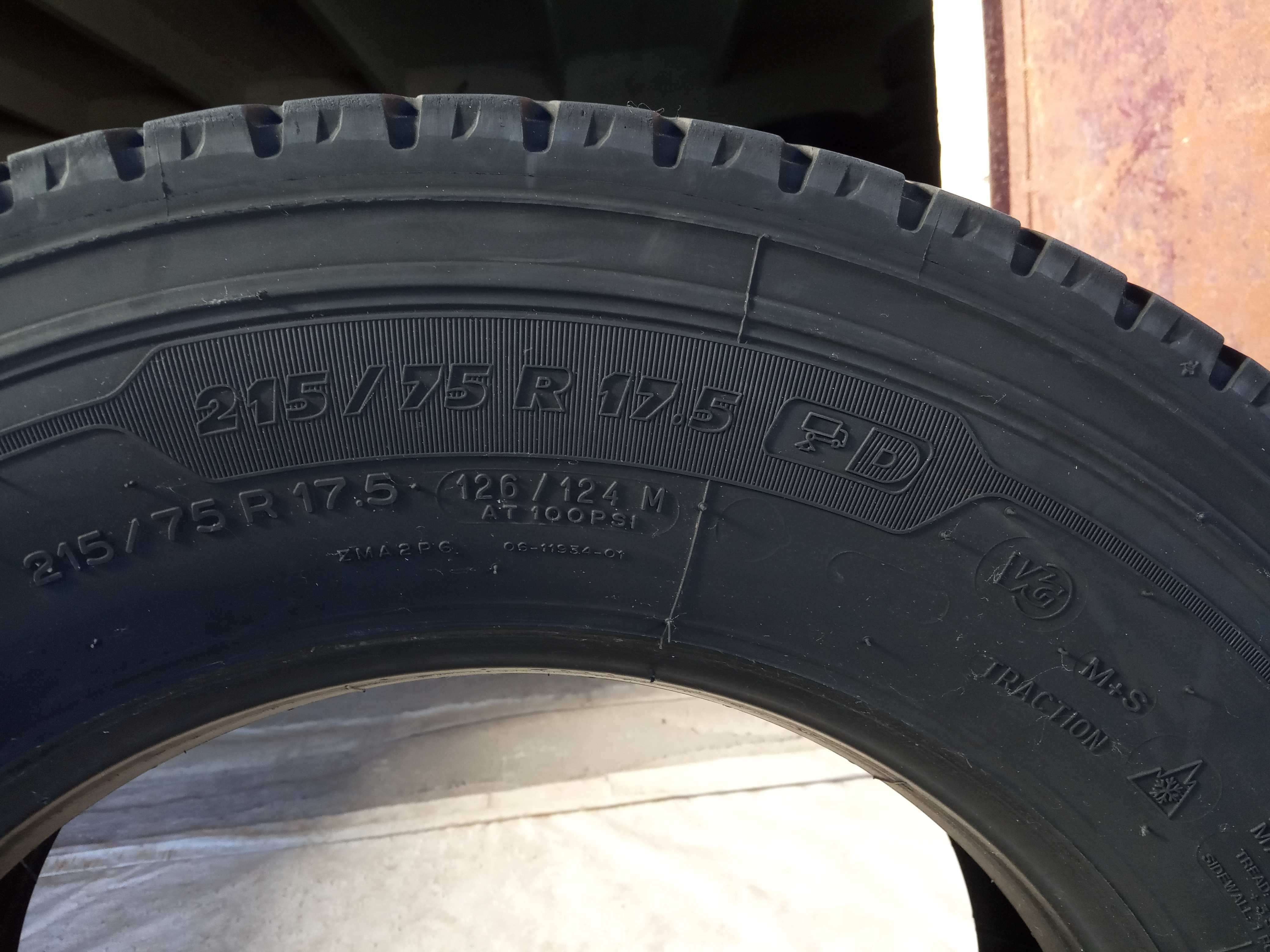 1 тежкотоварна гума 215/75R17.5 Michelin XMulti D 126/124M M+S Germany
