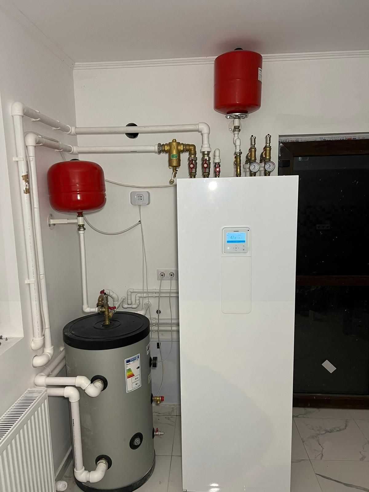 Montaj pompa de caldura, aer conditionat