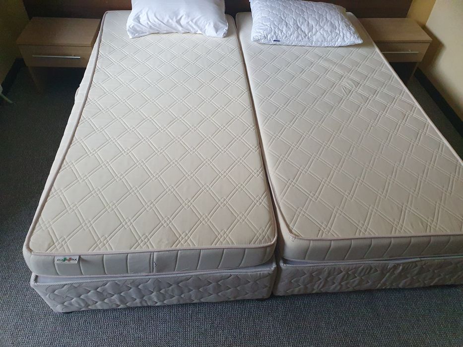 Легло 180/200 матрак с подматрак Магнигфлекд