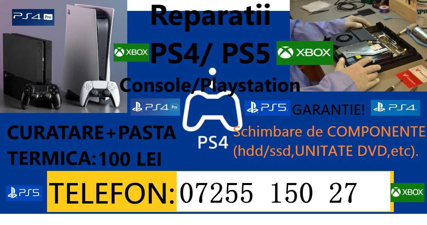 Instalare Windows/Service/Reparatii Laptop/Playstation 4/Ps5/Pc