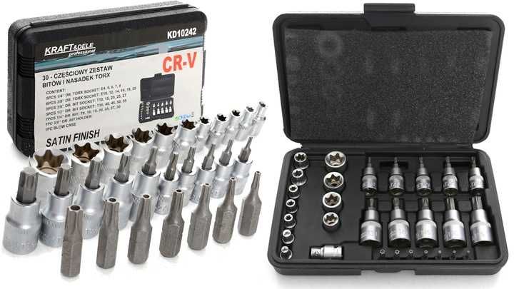 Trusa biti torx si tubulare tip E (KD10242)