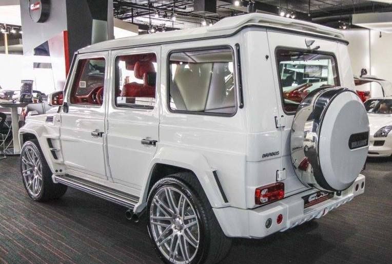 Спойлер таван BRABUS със лед стоп светлина за Mercedes G-class