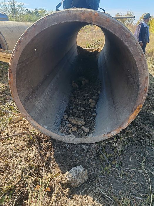 Tuburi de beton 1000 mm si 1200 mm diametru 6 metri lungime