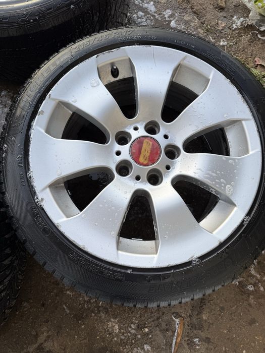 Roti Iarna Jante BBS M+S 5x120 R17 Bmw 8J e87 e90 e60