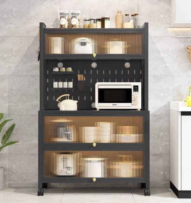 Кухонный металлический шкаф