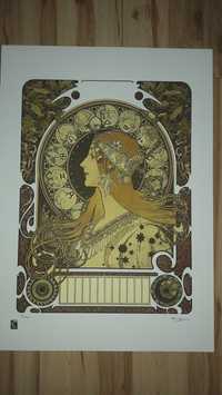 Litografii originale Alphons Mucha