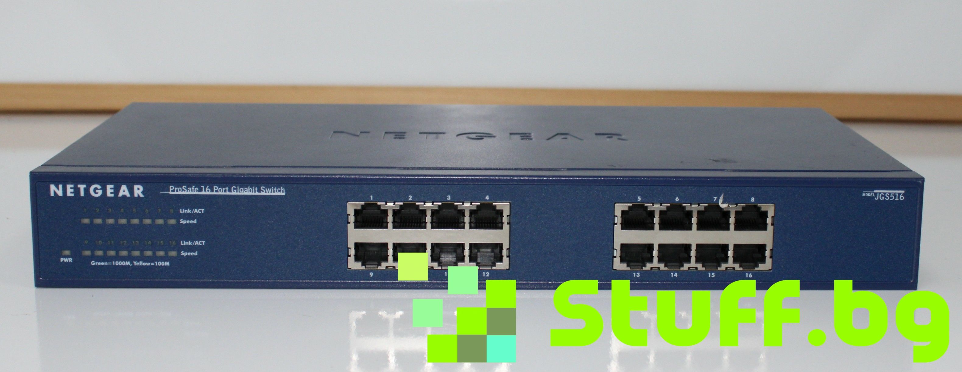 Суич Netgear ProSAFE JGS516 V2