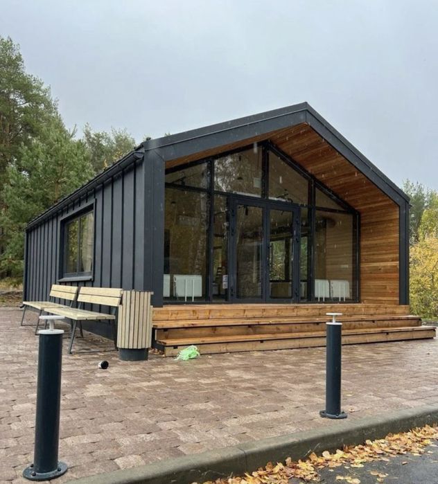 Cabane din lemn tip casa sau Afarme acept si variante auto la schimb