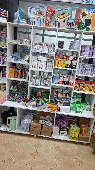 Дайын бизнес сатылады. Бутиктің ішіндегі товар сатылады. Канцелярские