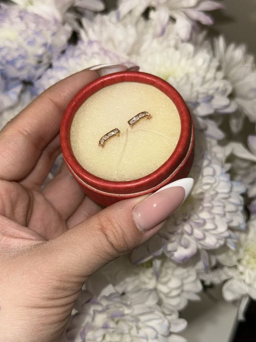 Золотые сережки детские